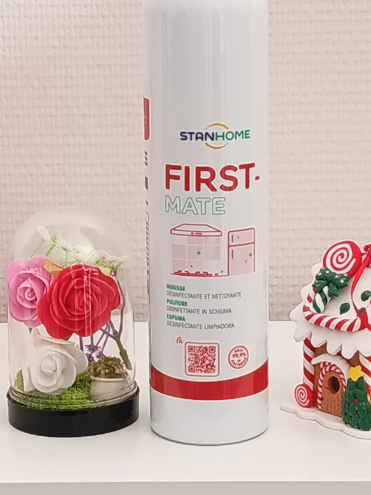 First Mate : mousse désinfectante et nettoyante. De Stanhome
