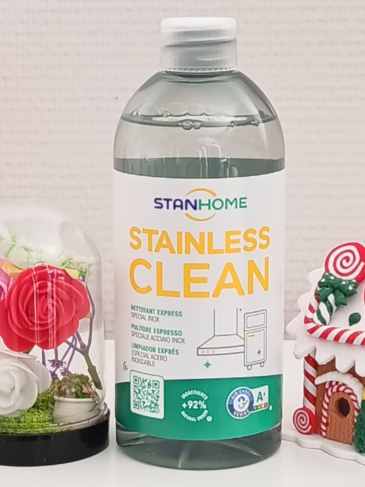 Stainless Clean : nettoyant express spécial inox. De Stanhome