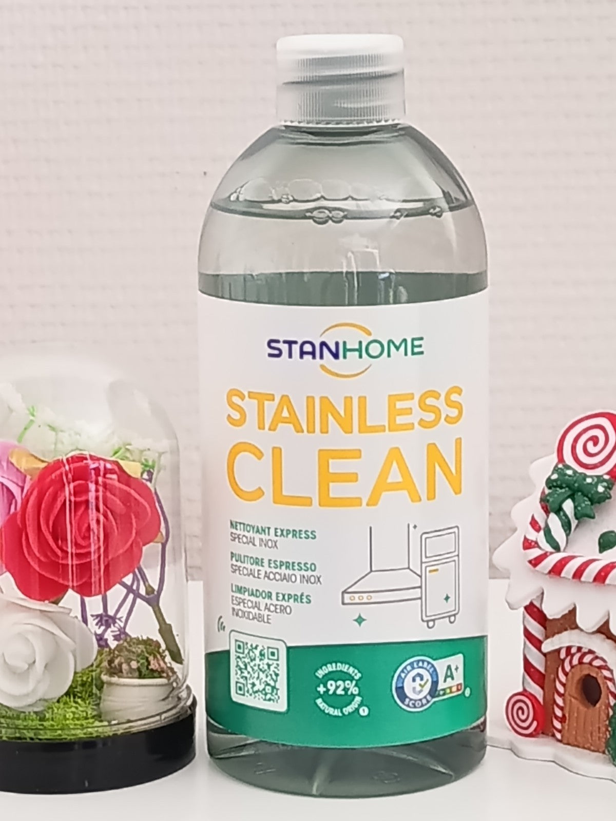 Stainless Clean : nettoyant express spécial inox. De Stanhome