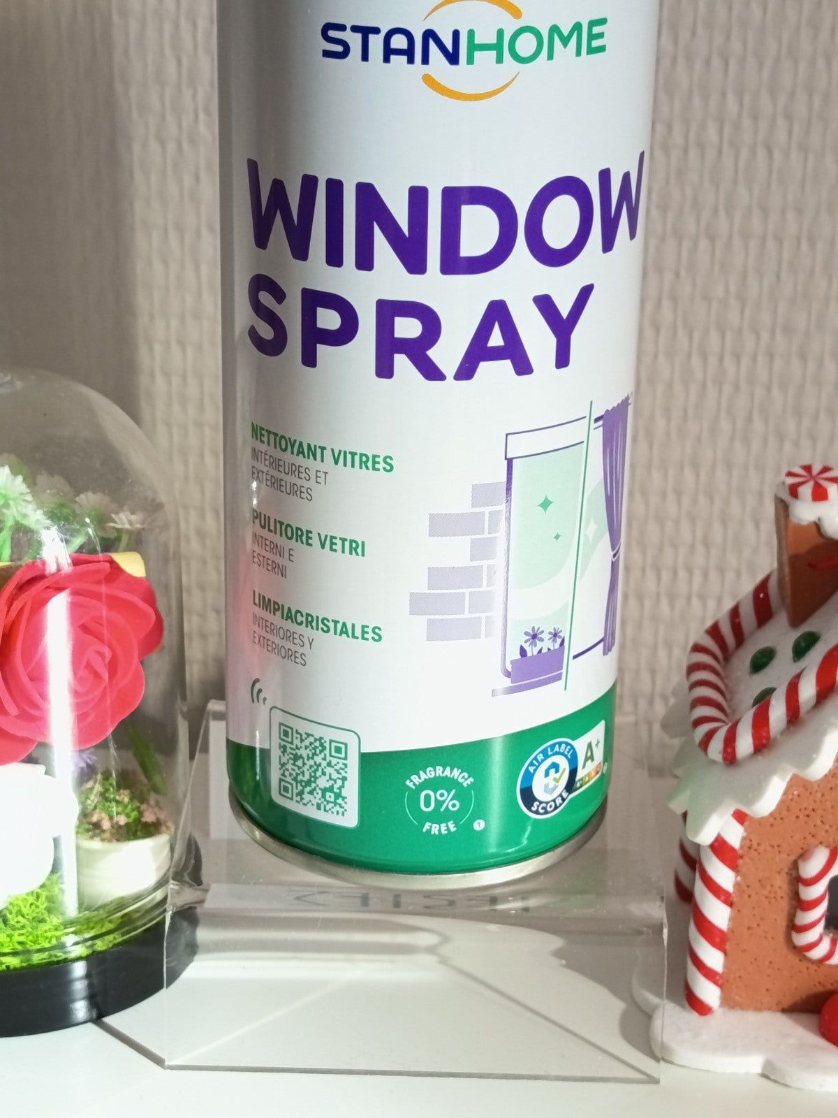 Windows Spray : nettoyant vitres intérieures, extérieurs.  De Stanhome.