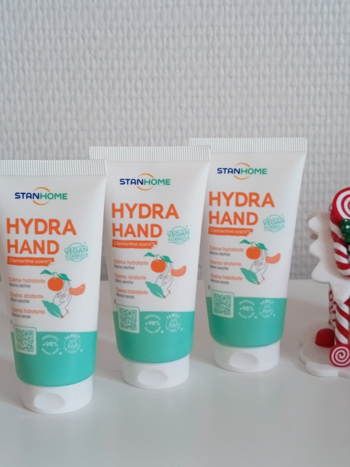Hydra Hand : crème hydratante mains sèches, parfum clémentine, de Stanhome