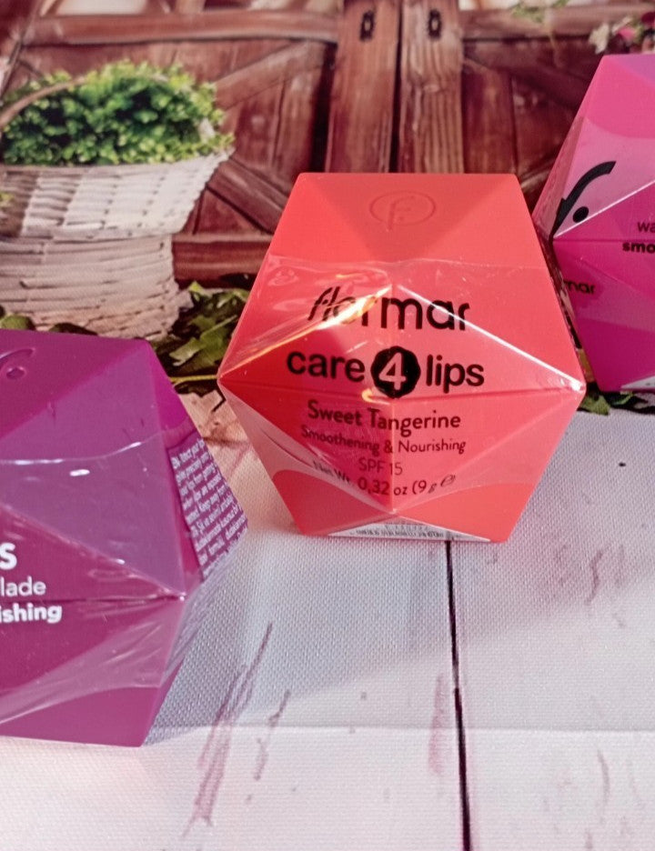 Baumes à lèvres Care4lips, SPF15, lissant et nourrissant, parfumé, de Flormar