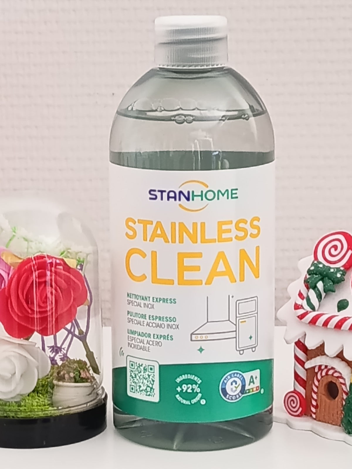 Stainless Clean : nettoyant express spécial inox. De Stanhome