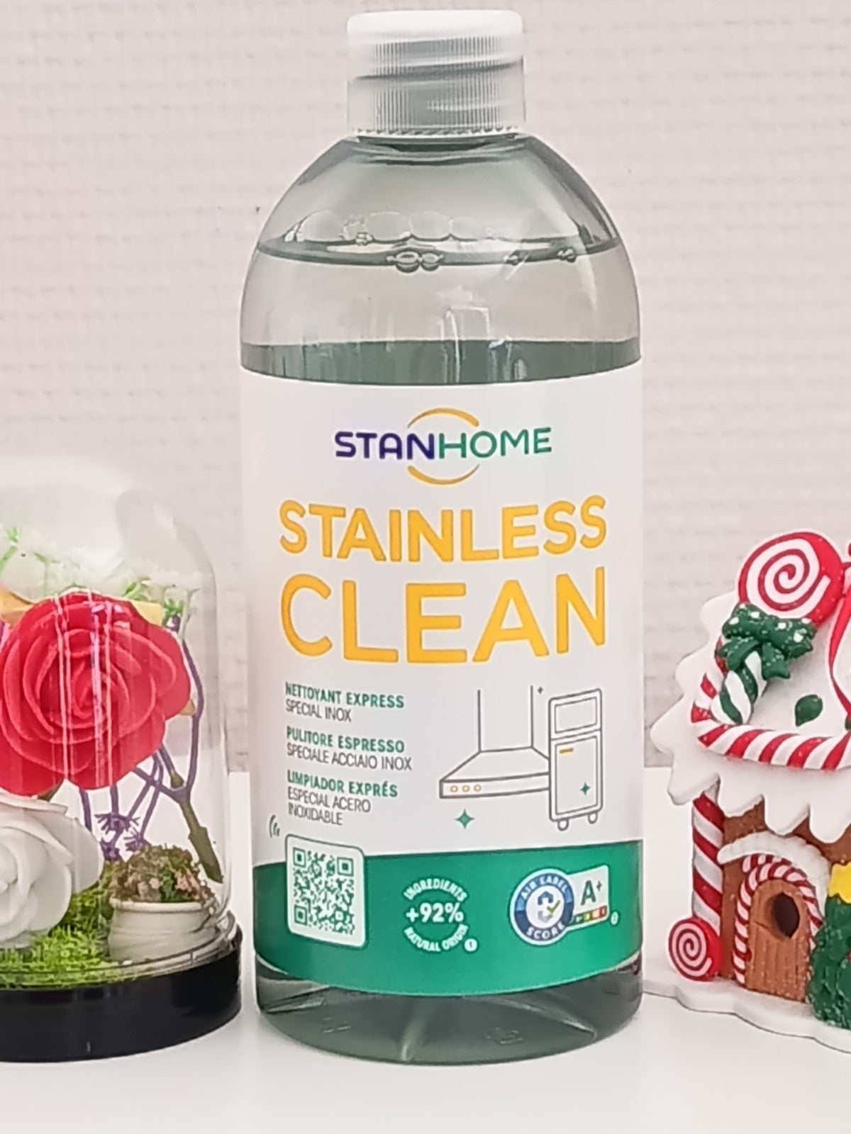 Stainless Clean : nettoyant express spécial inox. De Stanhome