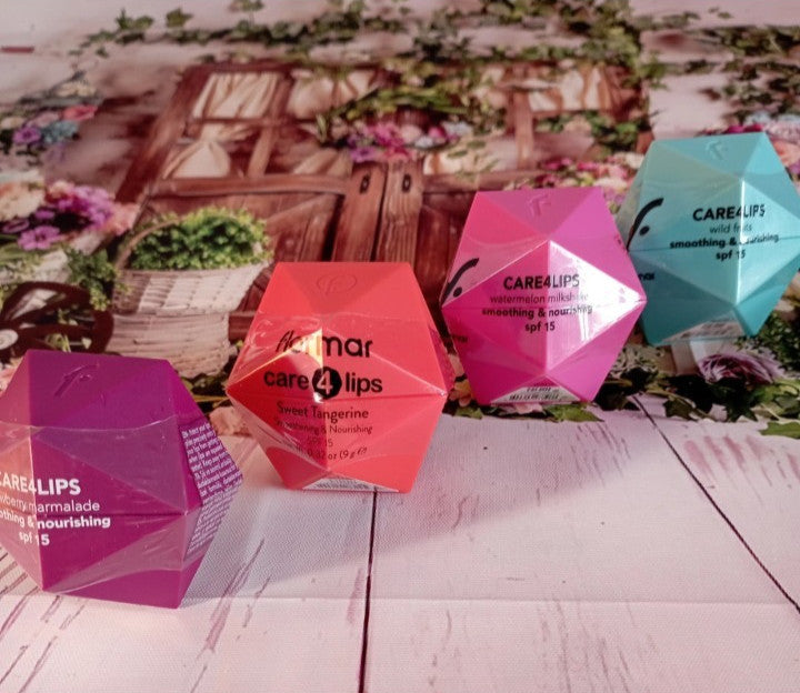 Baumes à lèvres Care4lips, SPF15, lissant et nourrissant, parfumé, de Flormar