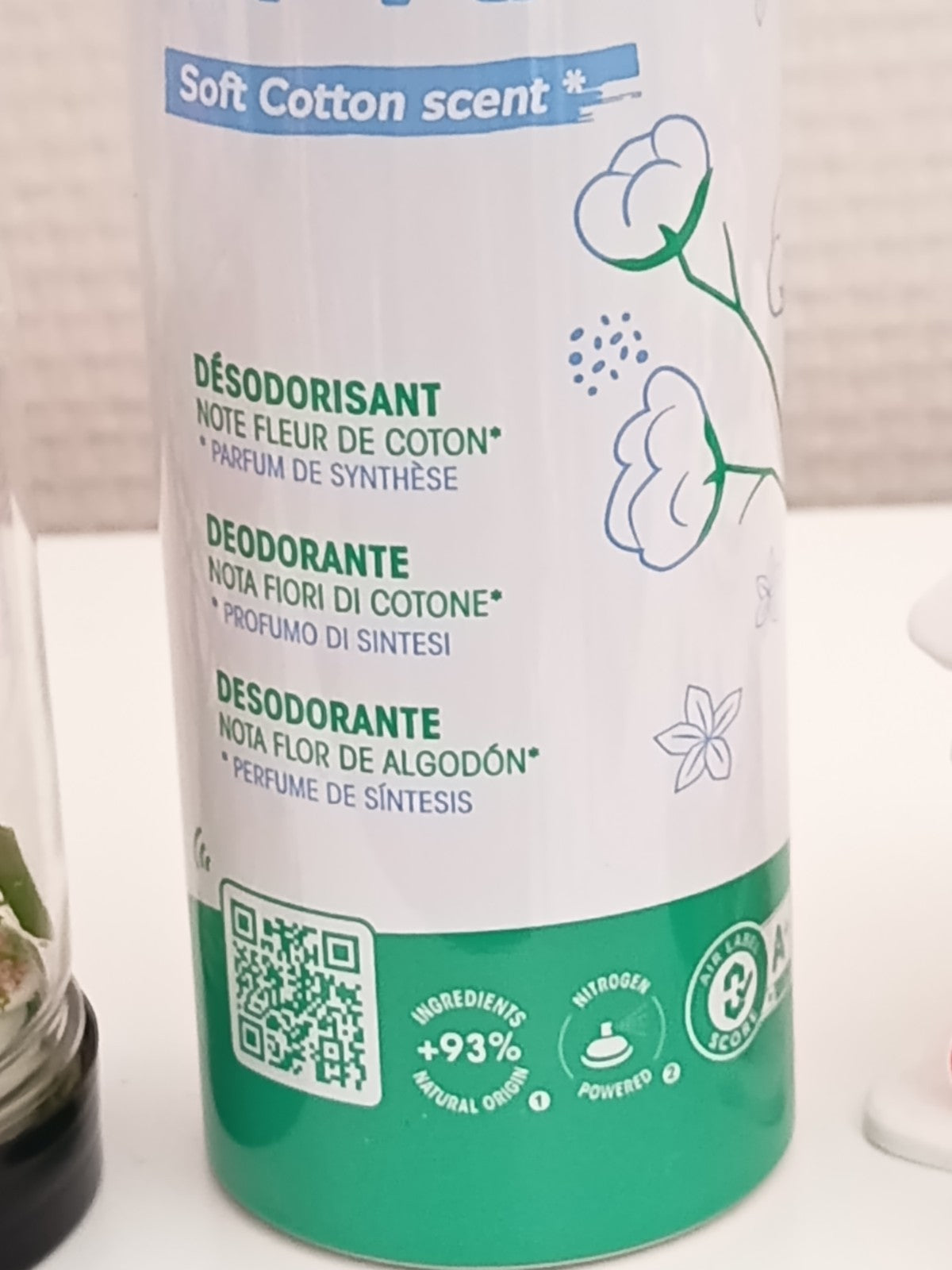 Air Spray Désodorisant aux notes de fleur de coton - De Stanhome