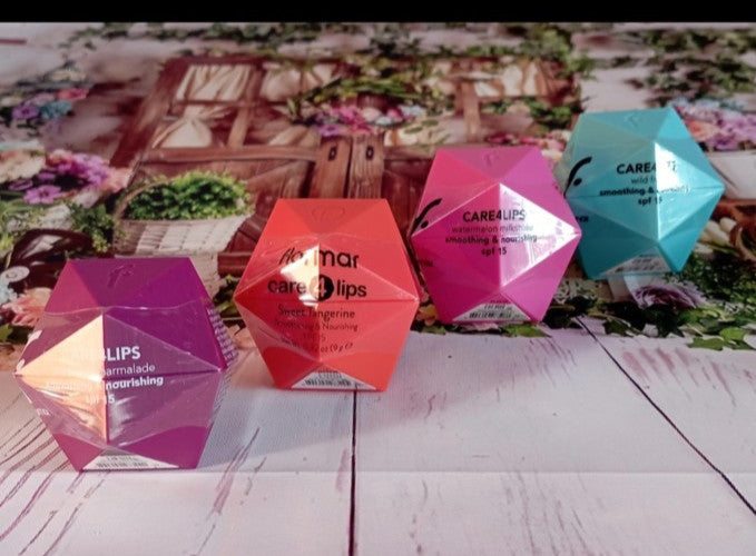 Baumes à lèvres Care4lips, SPF15, lissant et nourrissant, parfumé, de Flormar