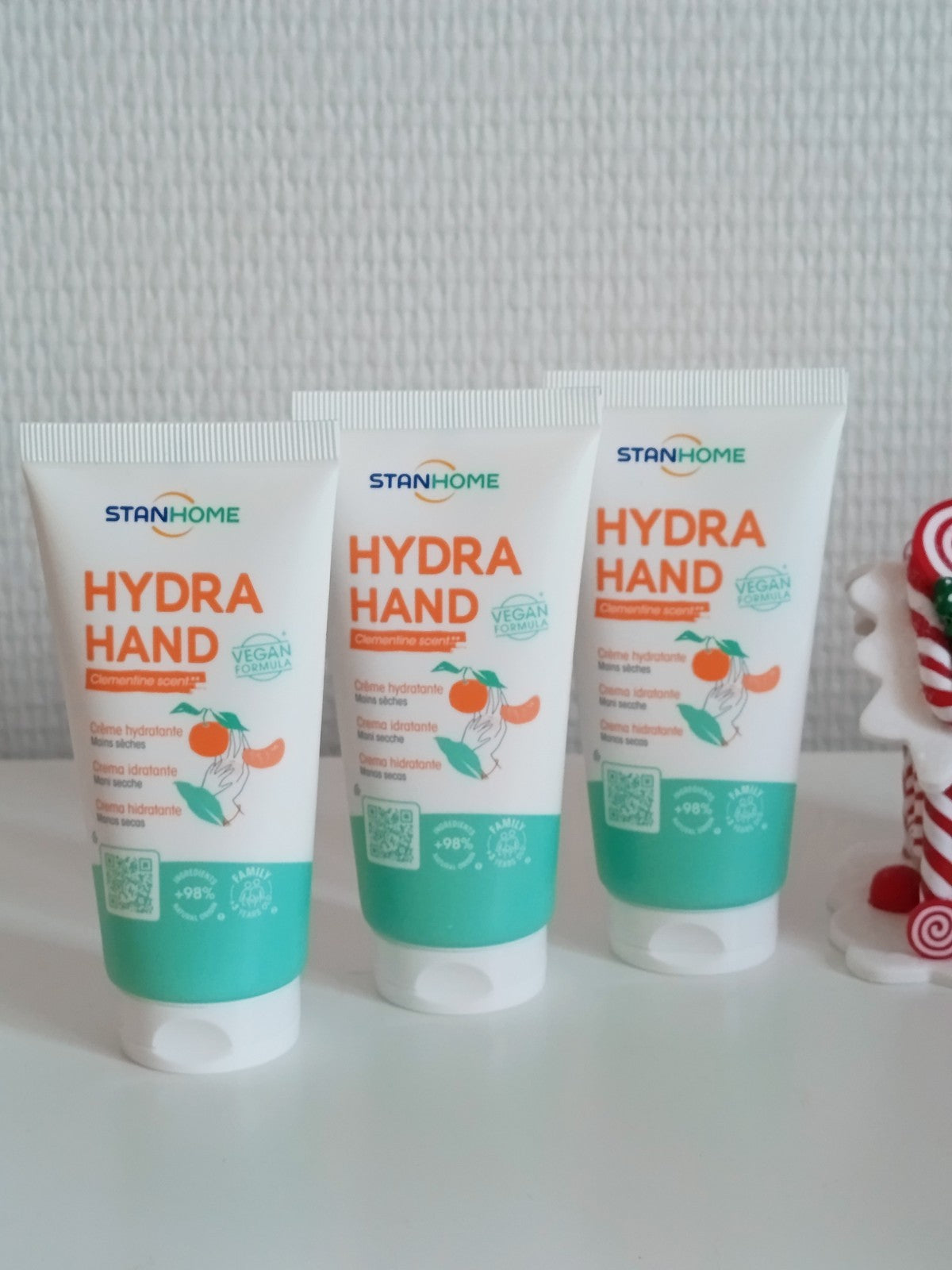 Hydra Hand : crème hydratante mains sèches, parfum clémentine, de Stanhome