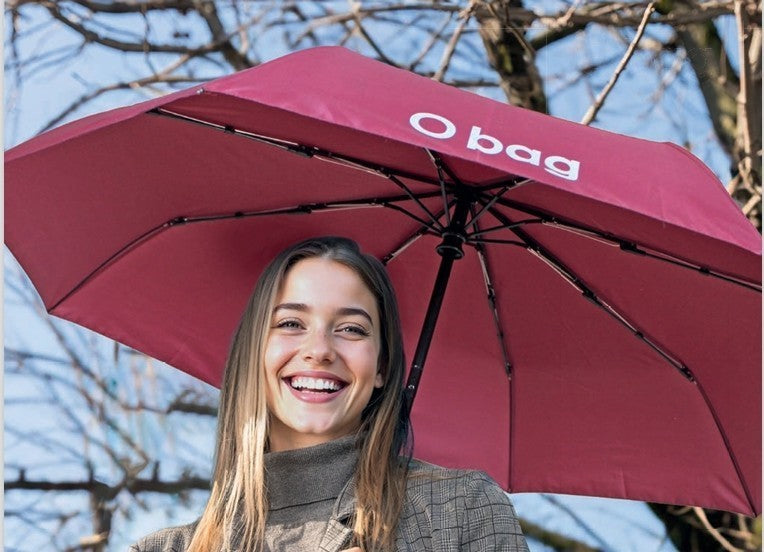Parapluie stylé et pratique, compact, pliable et automatique, large couverture