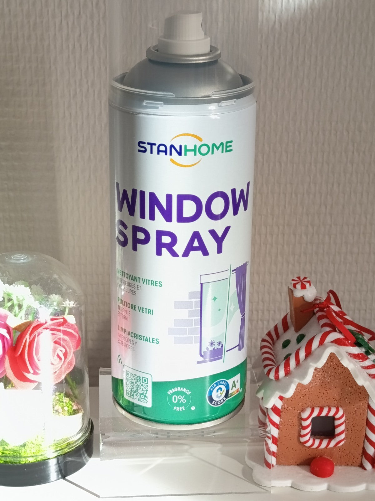 Windows Spray : nettoyant vitres intérieures, extérieurs.  De Stanhome.
