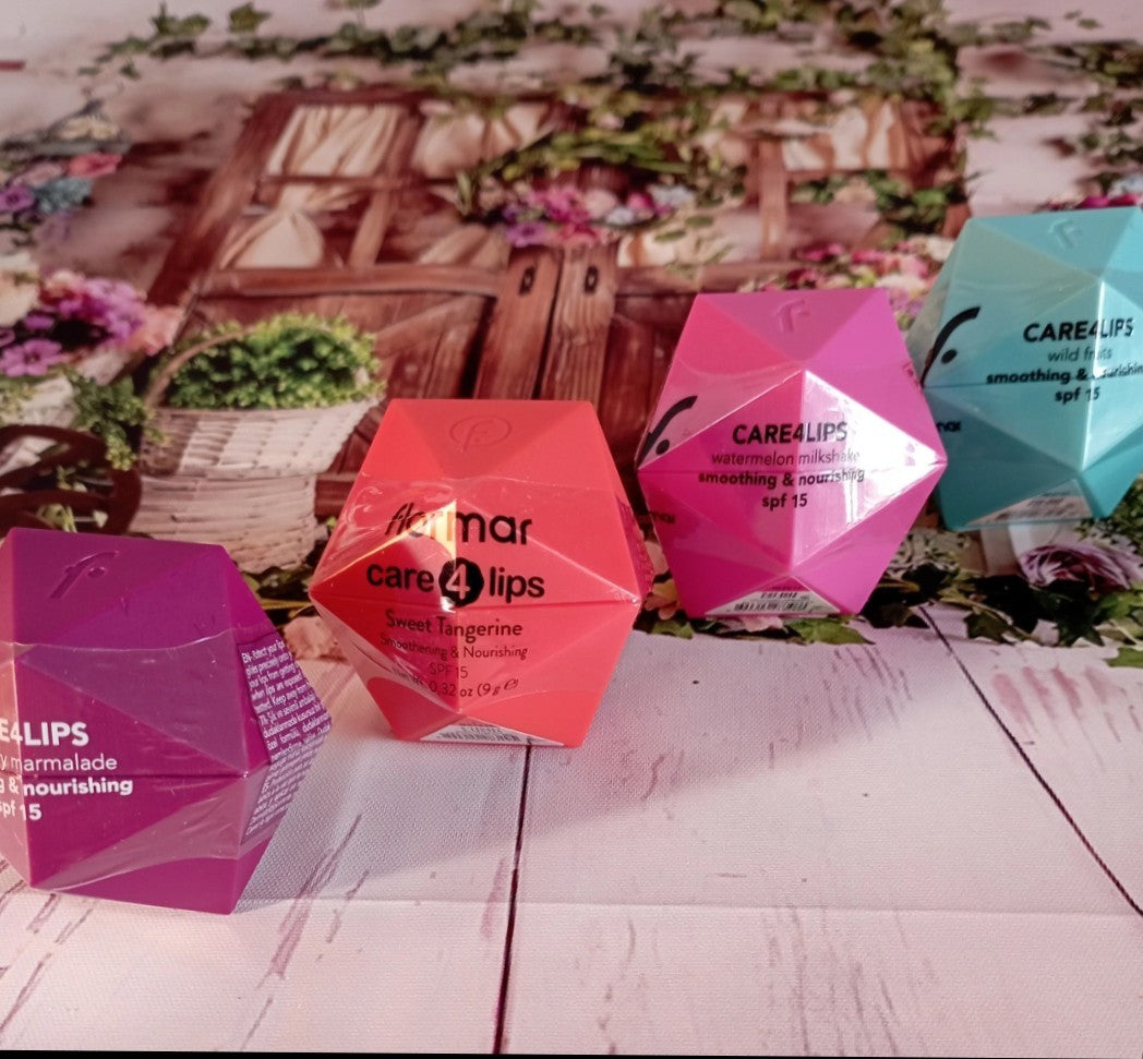 Baumes à lèvres Care4lips, SPF15, lissant et nourrissant, parfumé, de Flormar