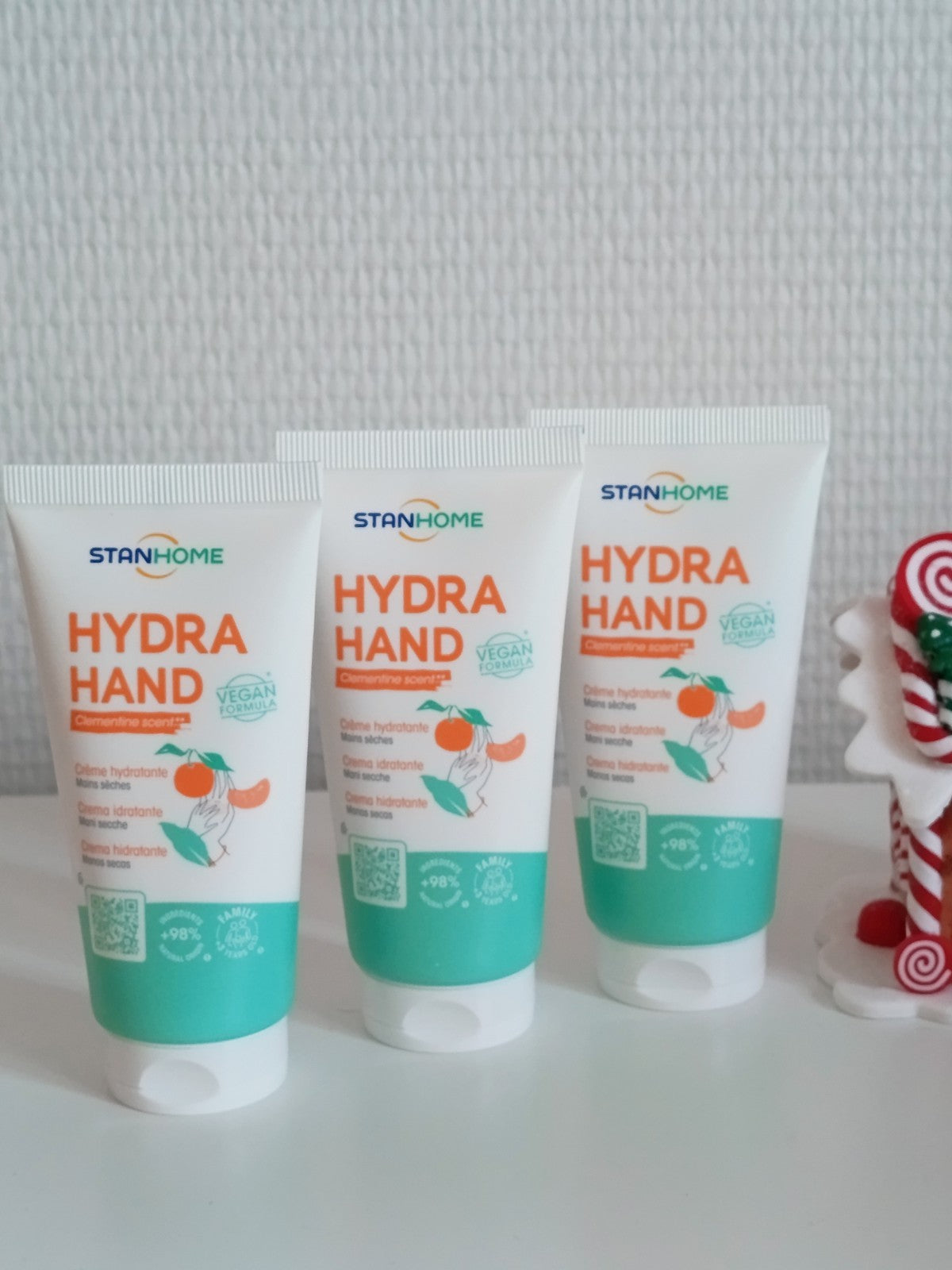 Hydra Hand : crème hydratante mains sèches, parfum clémentine, de Stanhome