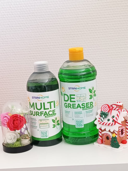 Multi Surface Et Degreaser, parfum basilic et citron.  De Stanhome