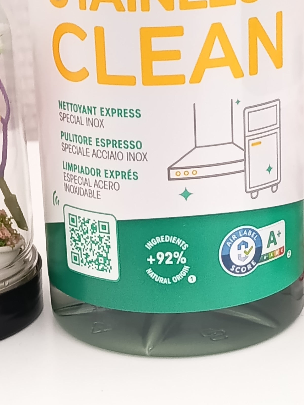 Stainless Clean : nettoyant express spécial inox. De Stanhome