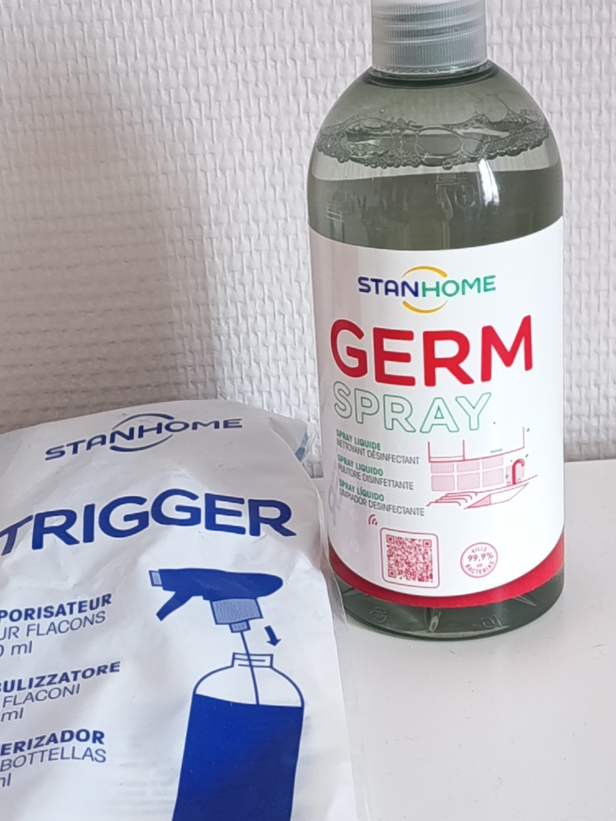 Germ Spray nettoyant désinfectant de 500 ml. Avec trigger. De Stanhome